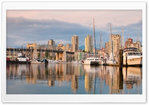 Vancouver Harbour Ultra HD Wallpaper for 4K UHD Widescreen desktop, tablet & smartphone