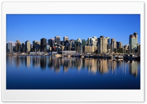 Vancouver Skyline Ultra HD Wallpaper for 4K UHD Widescreen desktop, tablet & smartphone