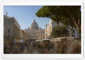 Vatican Christmas Ultra HD Wallpaper for 4K UHD Widescreen desktop, tablet & smartphone