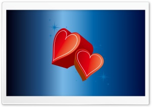 Vector Hearts 4K UHD Wallpaper for Widescreen and UltraWide Desktop, UltraHD TV, Smartphone, Tablet