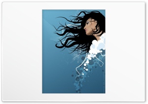 Vector Woman 4K UHD Wallpaper for Widescreen and UltraWide Desktop, UltraHD TV, Smartphone, Tablet