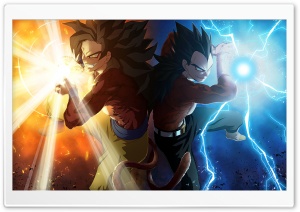 Vegeta and Goku by Madan Ultra HD Wallpaper for 4K UHD Widescreen desktop, tablet & smartphone