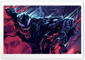 Venom Artwork Comics Ultra HD Wallpaper for 4K UHD Widescreen desktop, tablet & smartphone