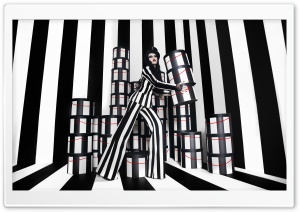 Vertical Stripes Fashion Trend Women Ultra HD Wallpaper for 4K UHD Widescreen desktop, tablet & smartphone