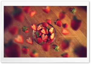 Very Berry Strawberry Ultra HD Wallpaper for 4K UHD Widescreen desktop, tablet & smartphone