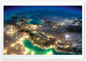 Very Nice Satellite Images Of Iran Ultra HD Wallpaper for 4K UHD Widescreen desktop, tablet & smartphone