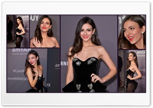 Victoria Justice 2019 Amfar Collage 02 4K UHD Wallpaper for Widescreen and UltraWide Desktop, UltraHD TV, Smartphone, Tablet