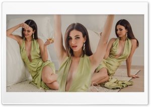 Victoria Justice 2022 Silk Dress 4K UHD Wallpaper for Widescreen and UltraWide Desktop, UltraHD TV, Smartphone, Tablet