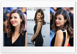 Victoria Justice Amfar Gala 4K UHD Wallpaper for Widescreen and UltraWide Desktop, UltraHD TV, Smartphone, Tablet