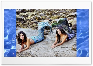 Victoria Justice and Madison Reed Project Mermaid 4K UHD Wallpaper for Widescreen and UltraWide Desktop, UltraHD TV, Smartphone, Tablet