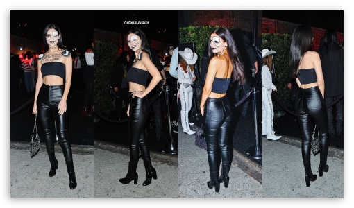 Victoria Justice As A Ouija Board At Just Jareds Halloween Party UltraHD Wallpaper for HD 16:9 ;
