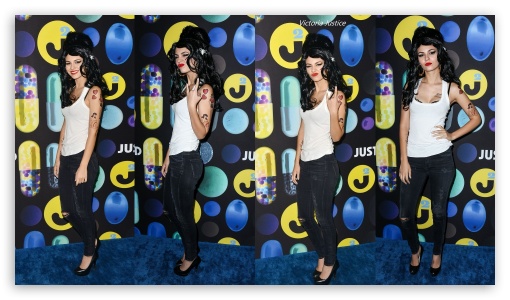 Victoria Justice As Amy Winehouse UltraHD Wallpaper for HD 16:9 ;
