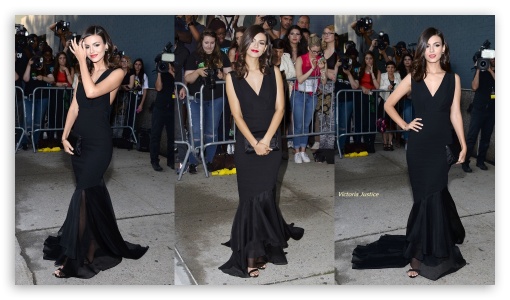 Victoria Justice At Amfar Inspiration Gala UltraHD Wallpaper for HD 16:9 ;