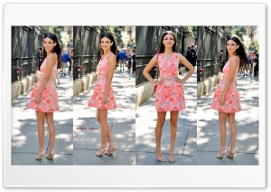 Victoria Justice At Carolina Herrera Fashion Show 4K UHD Wallpaper for Widescreen and UltraWide Desktop, UltraHD TV, Smartphone, Tablet