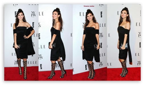 Victoria Justice E New York Fashion Week Kick Off UltraHD Wallpaper for HD 16:9 ;