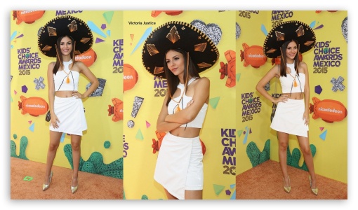 Victoria Justice Kids Choice Awards UltraHD Wallpaper for HD 16:9 ;