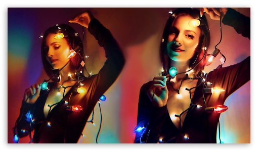 Victoria Justice Lights UltraHD Wallpaper for HD 16:9 ;