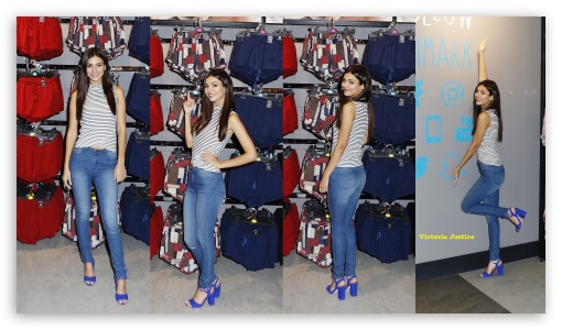 Victoria Justice Opening Of Primark UltraHD Wallpaper for HD 16:9 ;