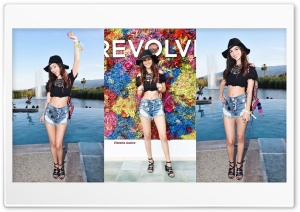Victoria Justice Revolve Festival Coachella 4K UHD Wallpaper for Widescreen and UltraWide Desktop, UltraHD TV, Smartphone, Tablet