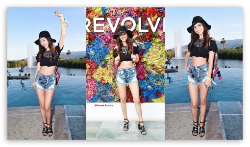 Victoria Justice Revolve Festival Coachella UltraHD Wallpaper for HD 16:9 ;