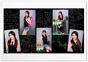 Victoria Justice Schoolgirl 4K UHD Wallpaper for Widescreen and UltraWide Desktop, UltraHD TV, Smartphone, Tablet