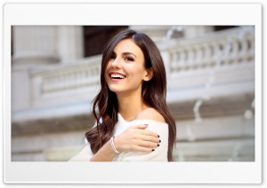 Victoria Justice Smiling 4K UHD Wallpaper for Widescreen and UltraWide Desktop, UltraHD TV, Smartphone, Tablet