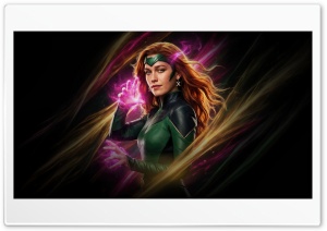 Victoria Pedretti Is Jean Grey 4K UHD Wallpaper for Widescreen and UltraWide Desktop, UltraHD TV, Smartphone, Tablet