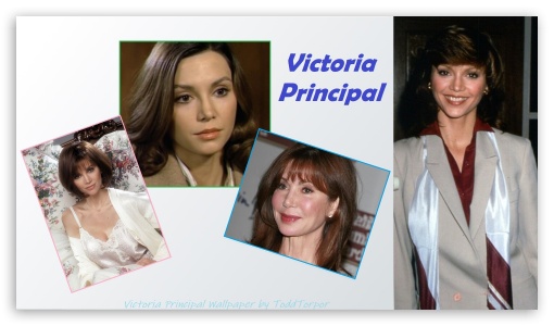 Victoria Principal UltraHD Wallpaper for HD 16:9 ;