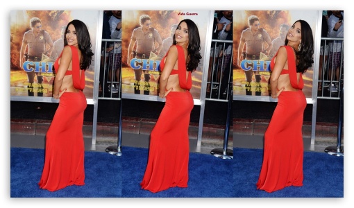 Vida Guerra Chips Premiere In Hollywood UltraHD Wallpaper for HD 16:9 ;