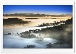 Vietnam Landscape, Forest, Dense Fog Ultra HD Wallpaper for 4K UHD Widescreen desktop, tablet & smartphone