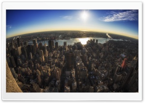 View from Empire State Ultra HD Wallpaper for 4K UHD Widescreen desktop, tablet & smartphone