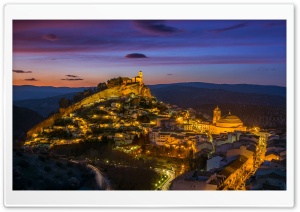 View of Montefrio, Spain, Landscape 4K UHD Wallpaper for Widescreen and UltraWide Desktop, UltraHD TV, Smartphone, Tablet