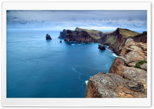 View Of Ocean From The Rock Ultra HD Wallpaper for 4K UHD Widescreen desktop, tablet & smartphone
