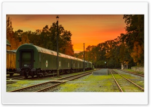 Vintage Train Station Ultra HD Wallpaper for 4K UHD Widescreen desktop, tablet & smartphone