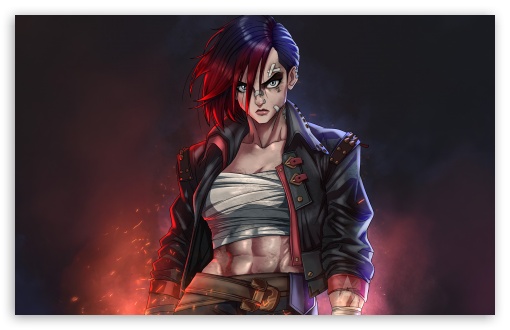 Violet - Arcane League of Legends UltraHD Wallpaper for UHD 16:9 ; HD 16:9 ; Widescreen 16:10 5:3 ; Fullscreen 4:3 5:4 3:2 ; Tablet 1:1 ; Mobile 2:3 3:4 ;