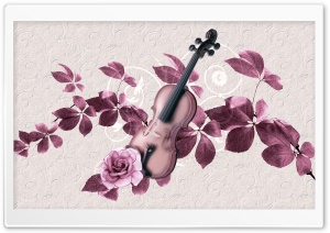 Violin Art Ultra HD Wallpaper for 4K UHD Widescreen desktop, tablet & smartphone