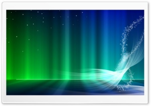 Vista Blue And Green Aurora Ultra HD Wallpaper for 4K UHD Widescreen desktop, tablet & smartphone