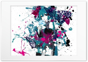 Vocaloid Ultra HD Wallpaper for 4K UHD Widescreen Desktop, Lockscreen, Screensaver, TV, Tablet, Smartphone