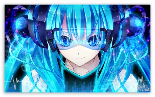 Vocaloid UltraHD Wallpaper for Widescreen 5:3 WGA ;