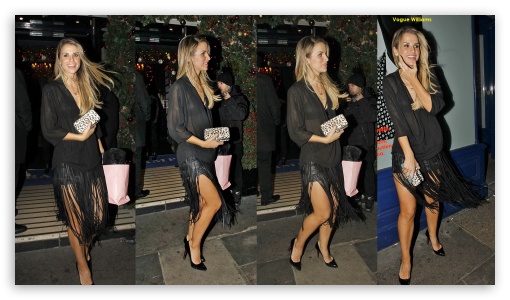 Vogue Williams At Tramp Nightclub UltraHD Wallpaper for HD 16:9 ;