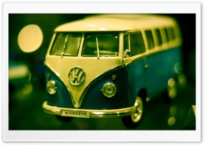 Volkswagen Bus Toy Ultra HD Wallpaper for 4K UHD Widescreen desktop, tablet & smartphone