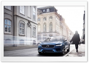 Volvo S90 Blue car Ultra HD Wallpaper for 4K UHD Widescreen desktop, tablet & smartphone