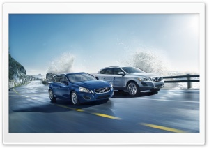 Volvo V50 and XC60 Ultra HD Wallpaper for 4K UHD Widescreen desktop, tablet & smartphone