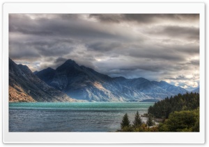 Wakatipu Lake In Queenstown Ultra HD Wallpaper for 4K UHD Widescreen desktop, tablet & smartphone