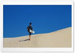 Walk Up The Dunes Ultra HD Wallpaper for 4K UHD Widescreen desktop, tablet & smartphone