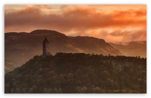 Wallace Monument, Abbey Craig, Stirling, Scotland UltraHD Wallpaper for UHD 16:9 ; HD 16:9 ; UltraWide 21:9 24:10 32:9 32:10 ; Widescreen 16:10 5:3 ; Fullscreen 4:3 5:4 3:2 ; Tablet 1:1 ; Mobile 9:16 2:3 3:5 3:4 ; Dual 16:10 5:3 16:9 4:3 5:4 3:2 ; Triple 16:10 5:3 16:9 4:3 5:4 3:2 ;