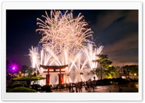 Walt Disney World Fireworks Ultra HD Wallpaper for 4K UHD Widescreen desktop, tablet & smartphone
