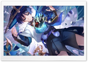 Wanderer, Genshin Impact 4K UHD Wallpaper for Widescreen and UltraWide Desktop, UltraHD TV, Smartphone, Tablet