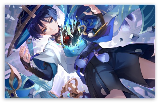 Wanderer, Genshin Impact UltraHD Wallpaper for UHD 16:9 ; HD 16:9 ; UltraWide 21:9 24:10 32:9 32:10 ; Widescreen 16:10 5:3 ; Fullscreen 4:3 5:4 3:2 ; Tablet 1:1 ; Dual 16:10 5:3 16:9 4:3 5:4 3:2 ;