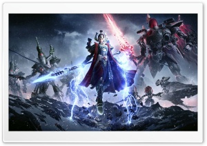 Warhammer 40,000 Dawn of War III 3, Eldar Ultra HD Wallpaper for 4K UHD Widescreen desktop, tablet & smartphone
